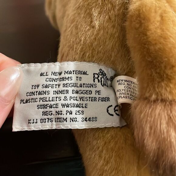 Russ Berrie Camel Plush Vintage Yomiko Classics Stuffed Animal 11” Long EUC - Picture 6 of 8